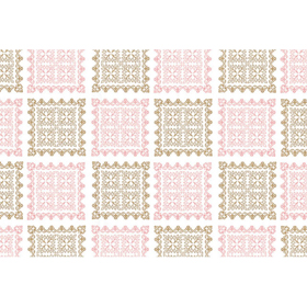 包装紙 DX 281 マロニエ ピンク 100枚 Y008236