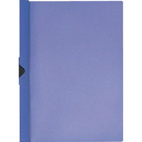 スライドクリップファイル A4縦 FS-141PH 青 1冊 Y008597