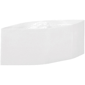 クリーンキャップ ME型 白無地 フリーサイズ 50枚 Y018171