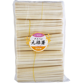 小花日和 アスペン元禄箸 裸 500膳 1袋 Y018388