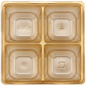 KC70-D KCカップ四ツ仕切(97-97)金 100枚 Y019064