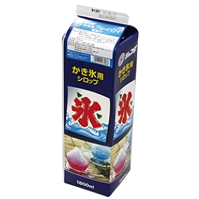かき氷 ブルーハワイ 1.8L紙パック 10463 販売期間5月-8月★販売期間終了