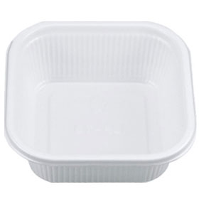 BF-76 ホワイト 本体 115×115×43mm 50枚入 【本体のみです】 5791