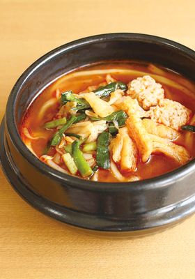 キンレイ)具付麺チゲうどんセット 354g