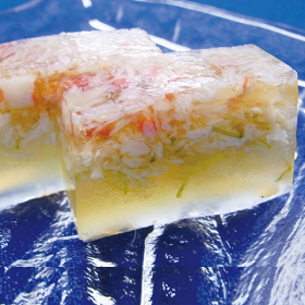 蟹の煮こごり 1本約230g 18543★欠品中