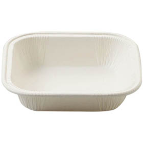 紙容器 本体のみ EC-FK11 112×112×25mm 容量190mL 1袋(100枚入) Y002406