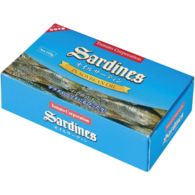 オイルサーディン 125g(固形量:90g) X027454