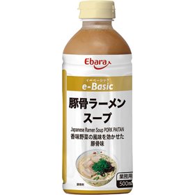 エバラ e-Basic 豚骨ラーメンスープ 500ml X603382