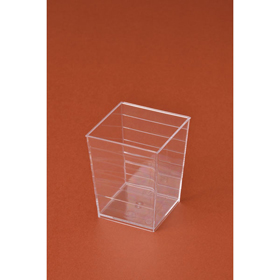 デザートカップ 本体 IK キューブライン PS (56X56X70mm) 20袋