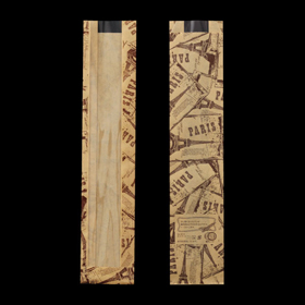 8832 カスクートフィッセル(パリス柄) #62-3 茶 (80(45)X375+18mm) 50袋