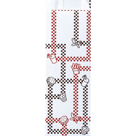 8250 スナック袋 B柄(耐油耐水紙) #324 小 100枚 Y001208