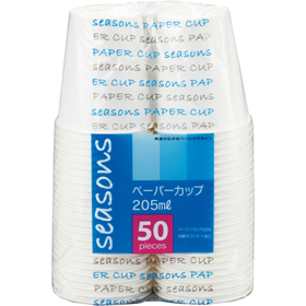 シーズンズ ペーパーカップ 50個入 1袋 Y003243