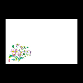 テーブルマット尺3#214 野菊 100枚 Y004575