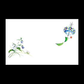 テーブルマット尺3#262 風鈴カラー 100枚 Y004629