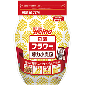 フラワー薄力小麦粉 1kg 75089