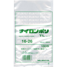 ナイロンポリ TLタイプ 16-26 100枚 Y007850