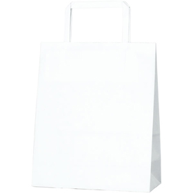 H25CB 20-1 晒白無地 (チャームバッグ) 50枚 Y016233