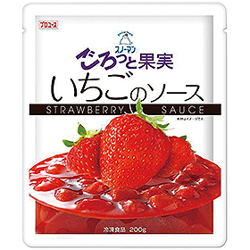 ごろっと果実 いちごのソース 200g X028043 販売期間5月-8月