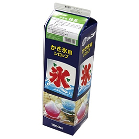 かき氷 抹茶 1.8L紙パック 10464 販売期間5月-8月★販売期間終了
