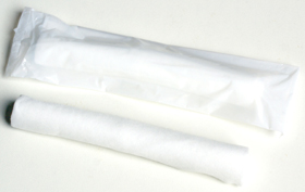 SIMPLE 不織布 おしぼり 丸265×190mm 100枚入 15967★Y019452に変更