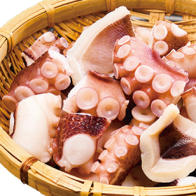 ボイル済み カット たこ 4/6g 1kg(約200粒入) 23376→★X112826に変更