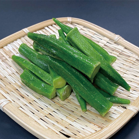 ミャンマー産冷凍オクラホールM 500g X027852