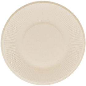 ムギ&タケプレート 18cm 1袋(50枚入) Y019095