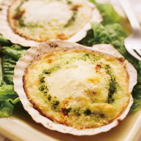 殻付貝柱グラタン180g（3個入） X027906