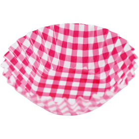 フードケース 格子 赤 7F (500枚入) 1本 Y004051