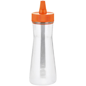 ドレッシングボトル ネジキャップ式 FTP-280 オレンジ 1個 Y005389
