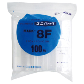 ユニパック MARK-8F 100枚 Y007378