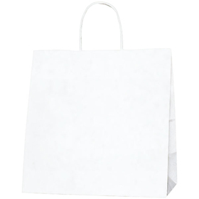 25CB W 白無地(チャームバッグ) 50枚 Y008345