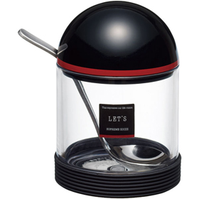 K-197 シュガーポット(スプーン付) 190ML 1個 Y008422