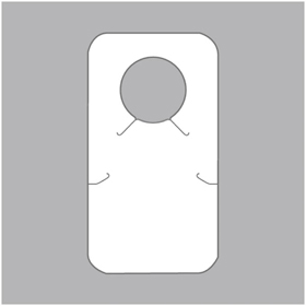 リトル紙エプロン(子供用) 50枚 Y012153★終売