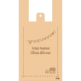 レジ袋 M ガーランド【PB】 100枚 Y012255