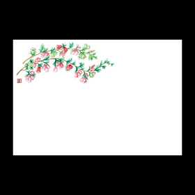 テーブルマット尺3#469 エリカ(クリスマスパレード) 100枚 Y013091