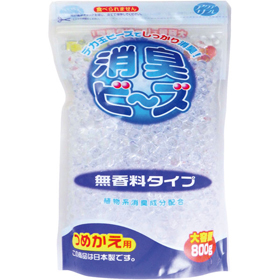 アクアリフレ 消臭ビーズ詰め替え大容量 800g 無香料 1個 Y013982