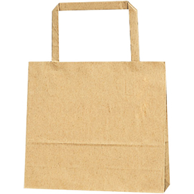 H25チャームバッグ 18-2 未晒無地 50枚 Y016260