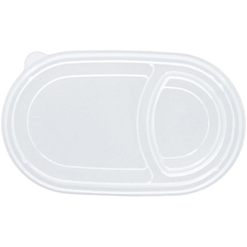 TSR-カレー 蓋:透明 50枚 Y019337