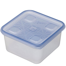 業務用ジップロックコンテナー正方形1100ml 10個入156×156×83mm 15995