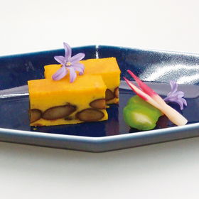 紫花豆と南瓜のカステラ 460g(カットなし) 21961★終売予定