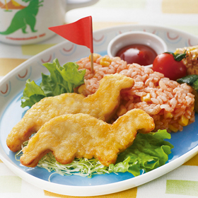 国産鶏肉 恐竜チキンナゲット 500g 23123★欠品中