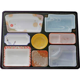 味彩ごぜんボックス 中仕切のみ TS-BOX150 中仕切 柄付 420×330×39mm 1袋(10枚入) Y001231
