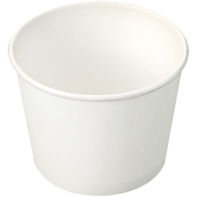 KMカップシリーズ 本体のみ KM100-390 白 φ100×75mm 390mL 1袋(50枚入) Y003350