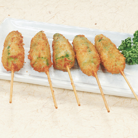 串揚げ名人 オクラ串 240g(20g×12本) X027678