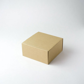EE-521 お好みボックス クラフト 正方 2 (138X135X67mm) 10袋