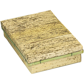 竹皮貼容器 蓋付 1.5合【エ】 1個 Y002287