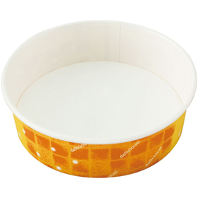 耐熱性ペーパーコップ134ΦオレンジK8131A2 100枚 Y002374