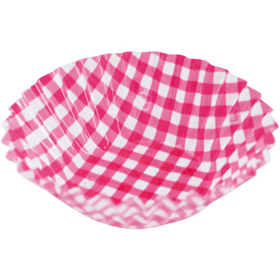 フードケース 格子 赤 8F (500枚入) 1本 Y004052