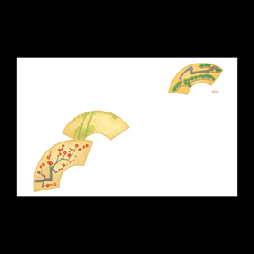 テーブルマット尺3#380 松竹梅 100枚 Y004744